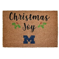 The Memory Company Michigan Wolverines 23" x 35" Holiday Door Mat