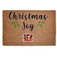 The Memory Company Cincinnati Bengals 23" x 35" Holiday Door Mat