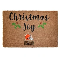 The Memory Company Cleveland Browns 23" x 35" Holiday Door Mat