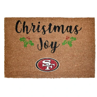 The Memory Company San Francisco 49ers 23" x 35" Holiday Door Mat