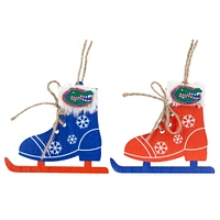 The Memory Company Florida Gators Two-Pack Ice Skate Ornament Set