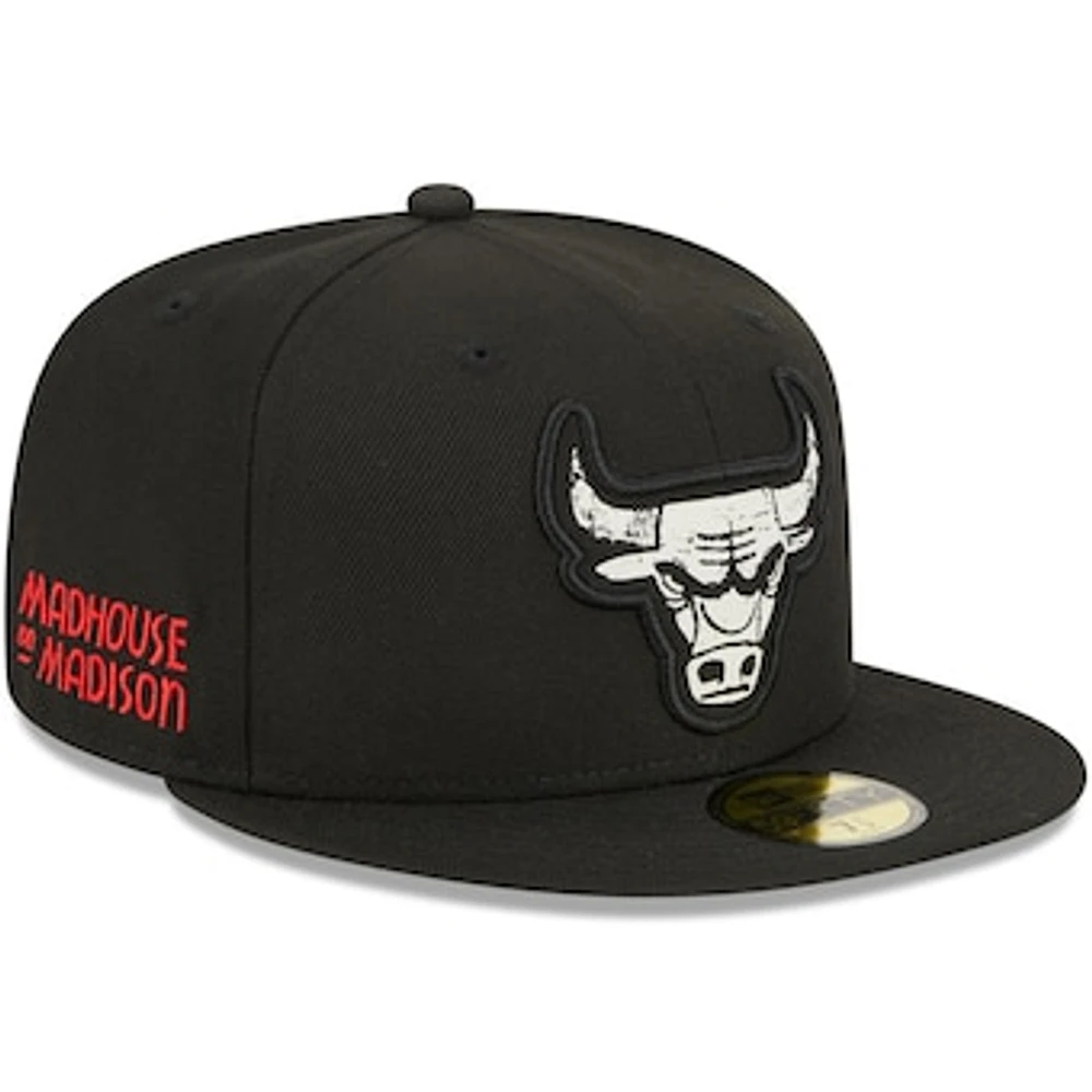 Men's New Era  Black Chicago Bulls 2023/24 City Edition Alternate 59FIFTY Fitted Hat