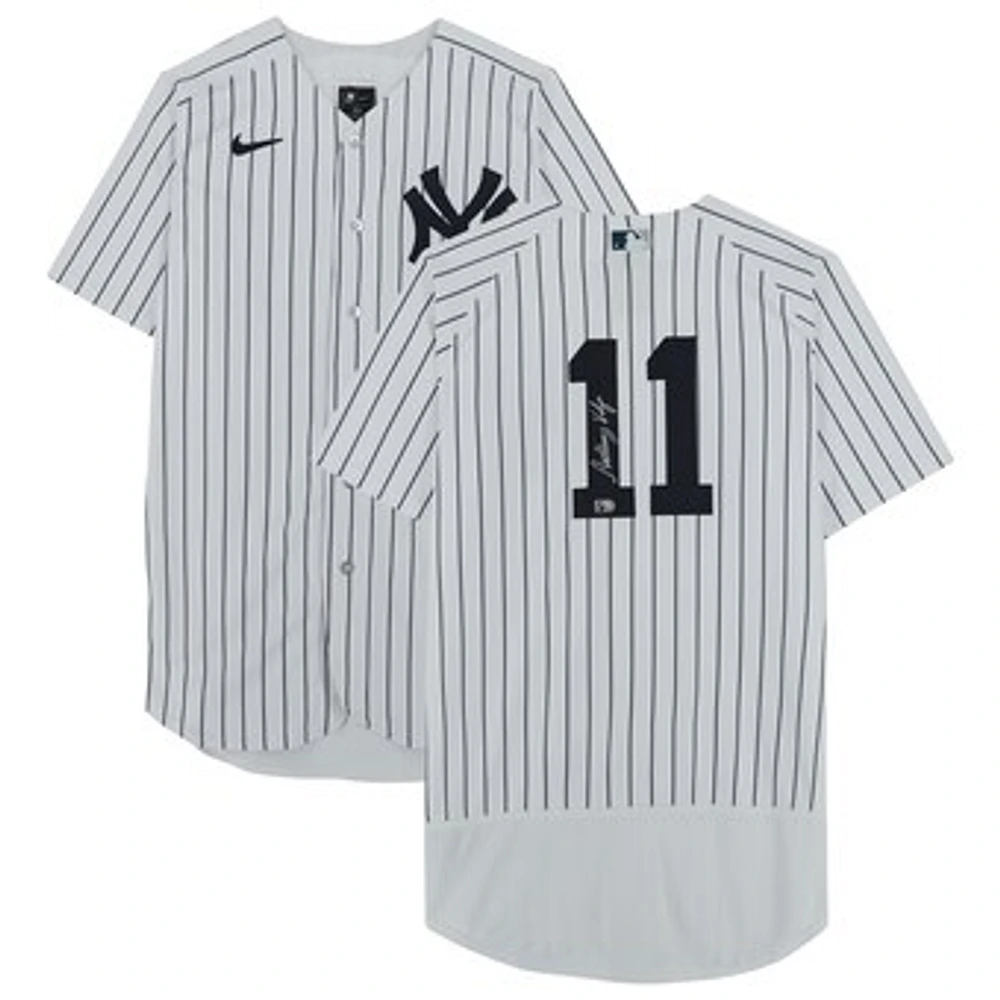 Anthony Volpe New York Yankees Autographed White Nike Authentic Jersey