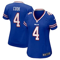 Women's Nike James Cook Royal Buffalo Bills Game Player Jersey