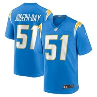 Men's Nike Sebastian Joseph-Day Powder Blue Los Angeles Chargers Game Player Jersey