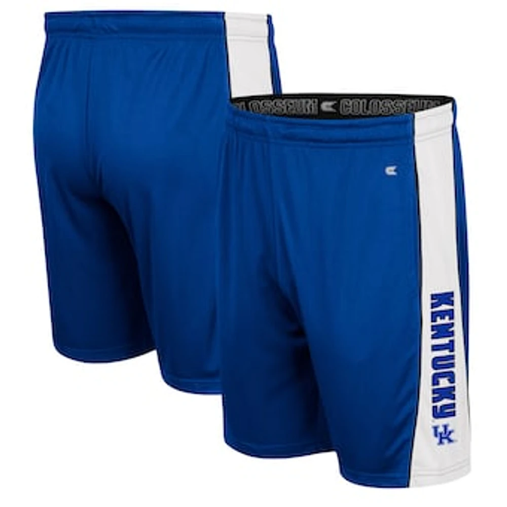 Men's Colosseum Royal Kentucky Wildcats Panel Shorts