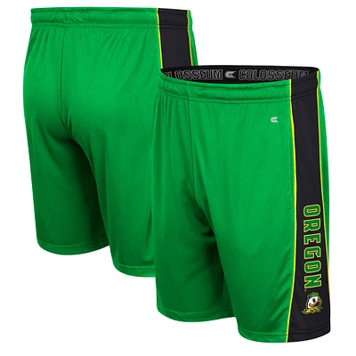 Men's Colosseum Green Oregon Ducks Panel Shorts