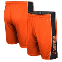 Men's Colosseum Orange Oregon State Beavers Panel Shorts