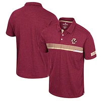 Men's Colosseum Maroon Boston College Eagles No Problemo Polo