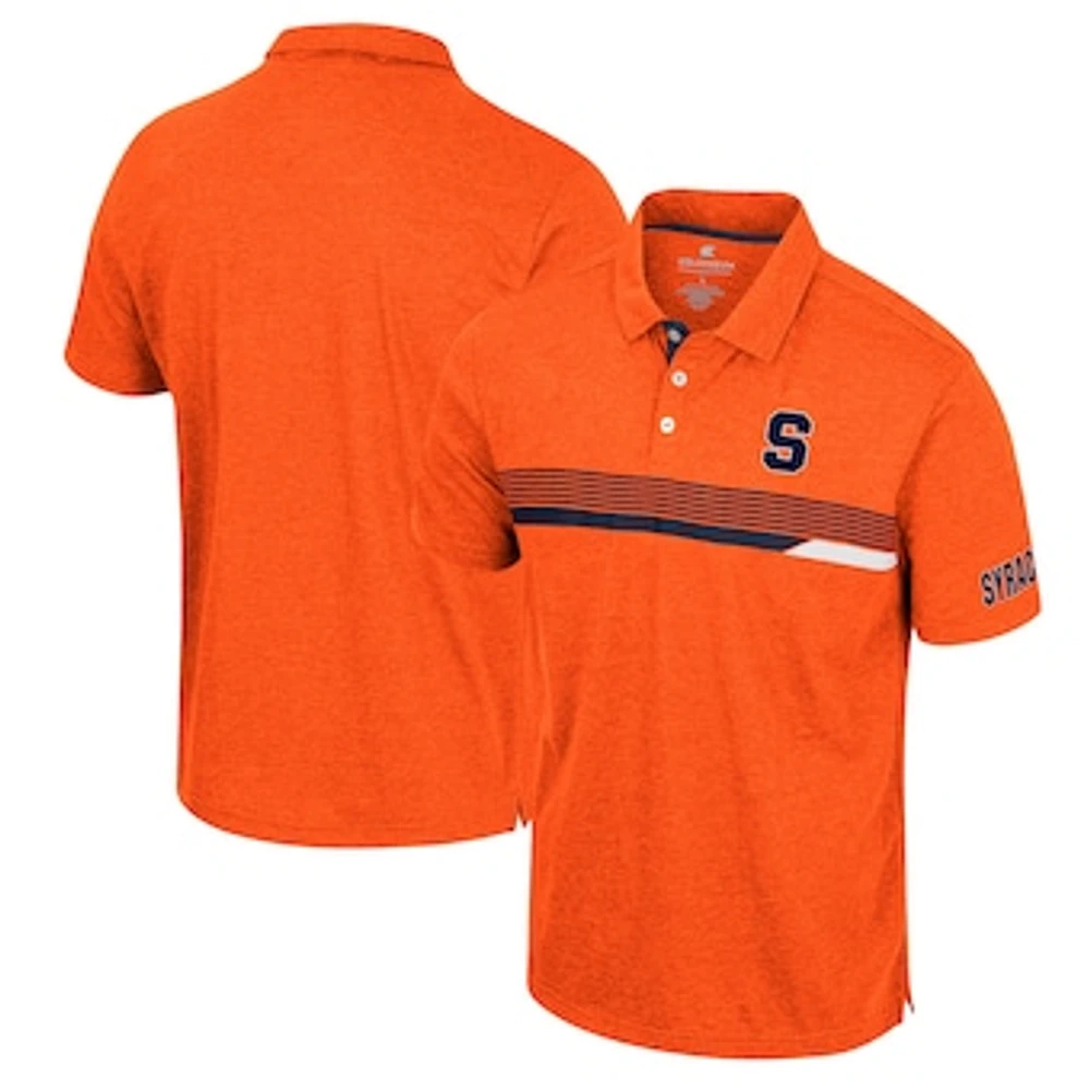 Men's Colosseum  Orange Syracuse No Problemo Polo