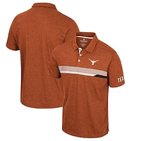 Men's Colosseum Texas Orange Longhorns No Problemo Polo