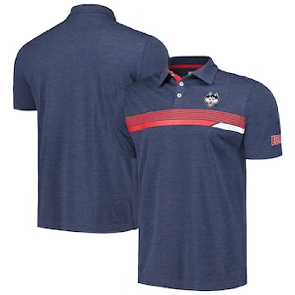 Men's Colosseum  Navy UConn Huskies No Problemo Polo