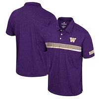 Men's Colosseum  Purple Washington Huskies No Problemo Polo