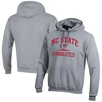 Men's Champion NC State Wolfpack Gymnastics Icon Powerblend Pullover Hoodie