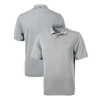 Men's Cutter & Buck  Gray Houston Astros Virtue Eco Pique Recycled Polo