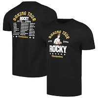 Men's Contenders Clothing Black Rocky Boxing Tour T-Shirt