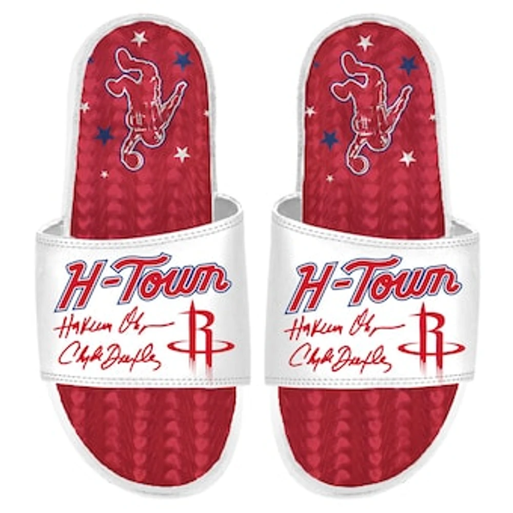 Men's ISlide Houston Rockets / City Edition Gel Slide Sandals