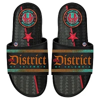 Men's ISlide  Black Washington Wizards 2023/24 City Edition Gel Slide Sandals