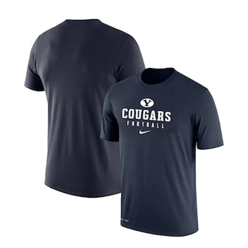 Men's Nike  Navy BYU Cougars Changeover T-Shirt