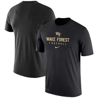 Men's Nike  Black Wake Forest Demon Deacons Changeover T-Shirt