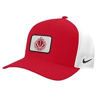 Men's Nike Red Canada Basketball Primary Classic99 Adjustable Trucker Hat