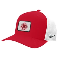 Men's Nike Red Canada Basketball Primary Classic99 Adjustable Trucker Hat