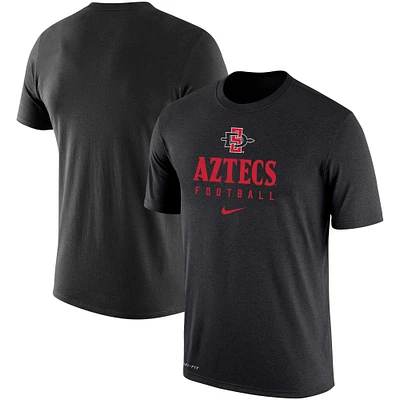 Men's Nike Black San Diego State Aztecs  T-Shirt