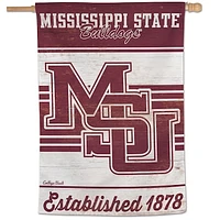 WinCraft Mississippi State Bulldogs College Vault 28" x 40" Single-Sided Vertical Banner