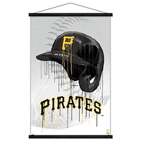 Pittsburgh Pirates 24" x 34.75" Magnetic Framed Team Poster