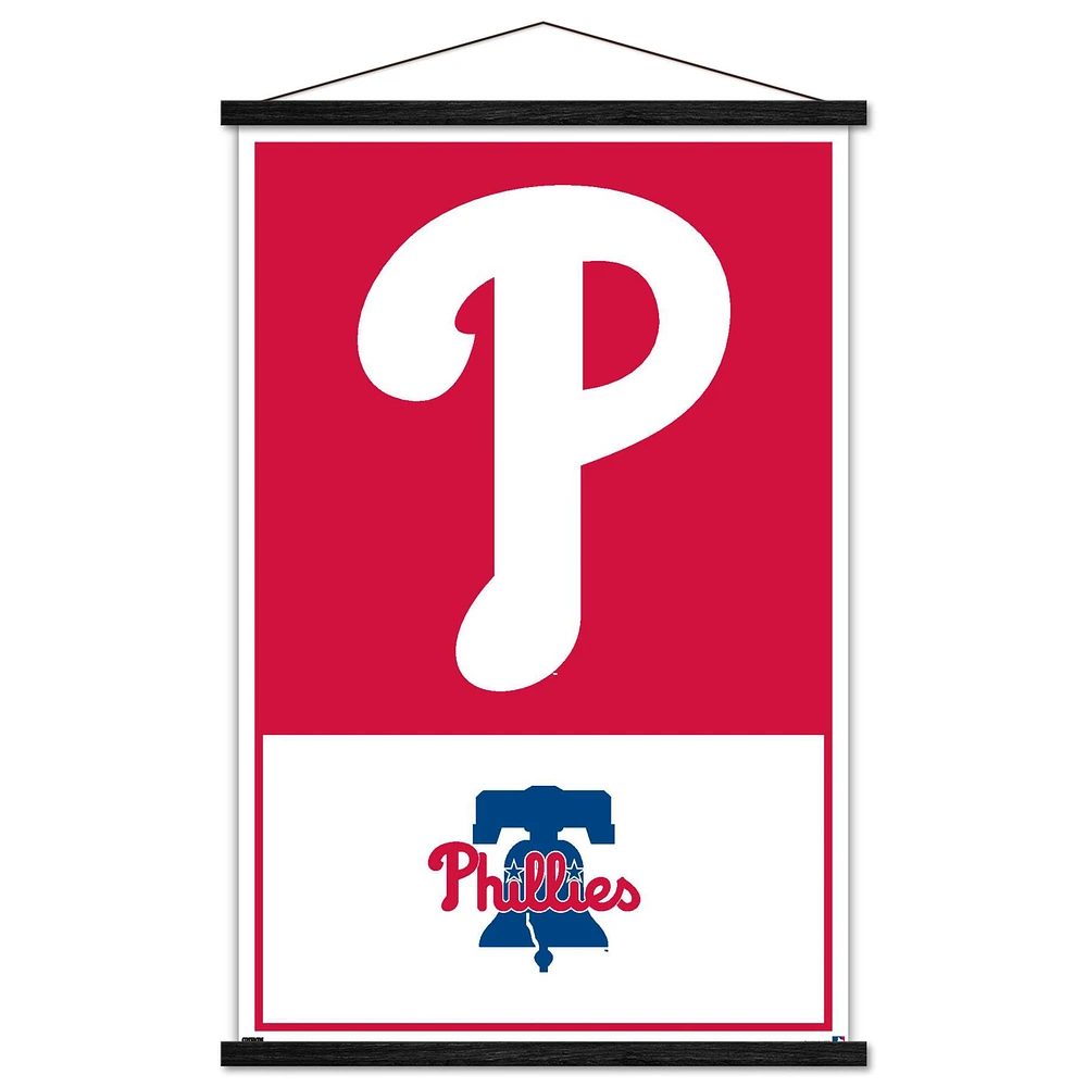 Philadelphia Phillies 24" x 34.75" Magnetic Framed Logo Poster