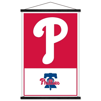 Philadelphia Phillies 24" x 34.75" Magnetic Framed Logo Poster