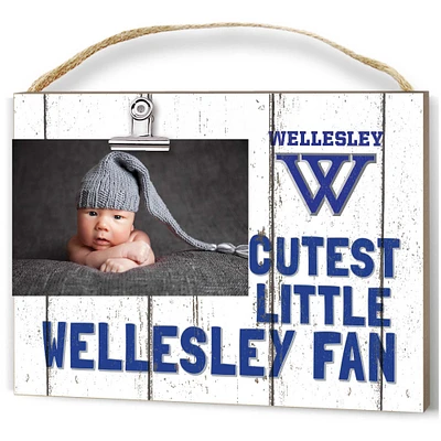Wellesley Blue 8'' x 10'' Cutest Little Weathered Logo Clip Photo Frame