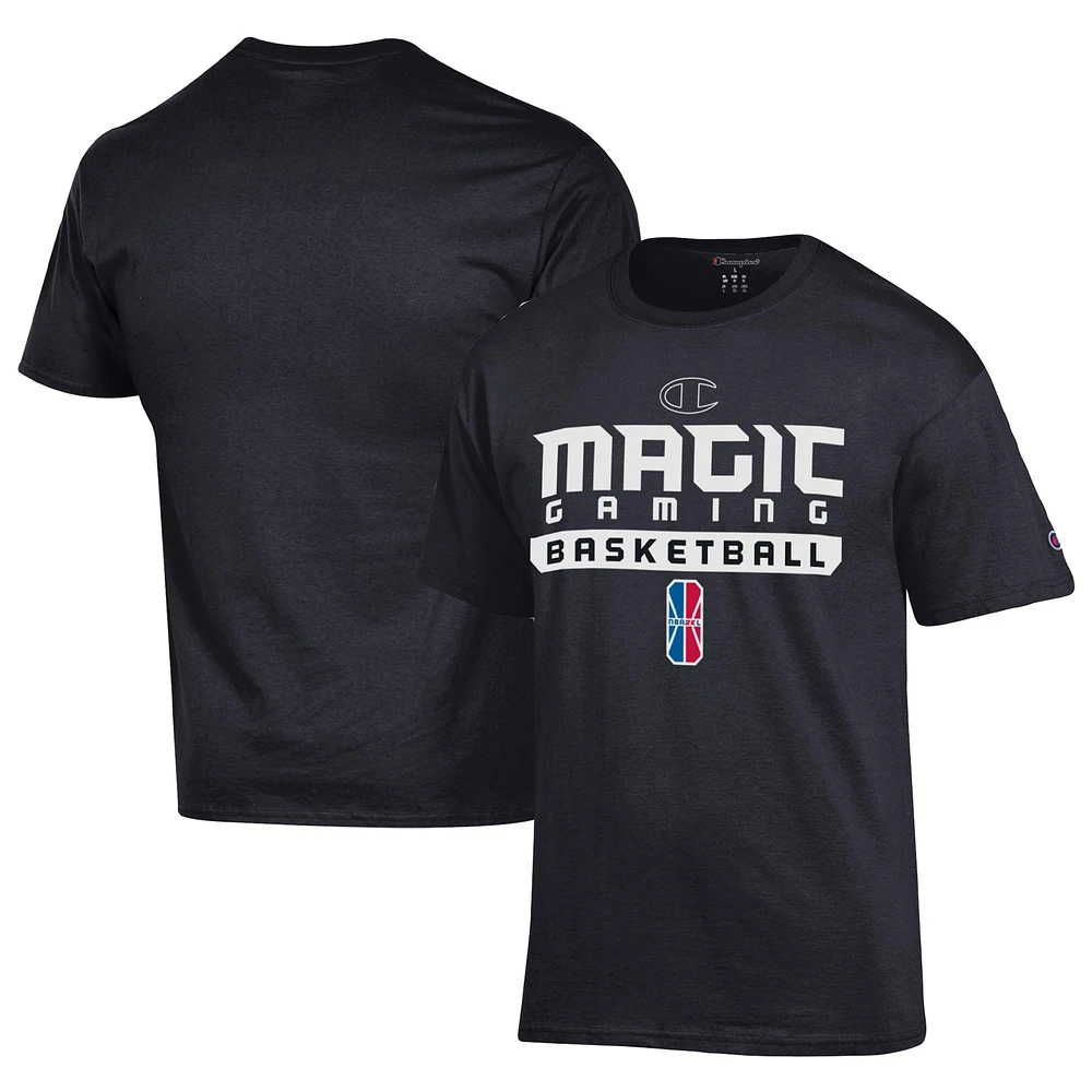 Unisex Champion Black Magic Gaming On-Court 2K League Authentic Practice T-Shirt