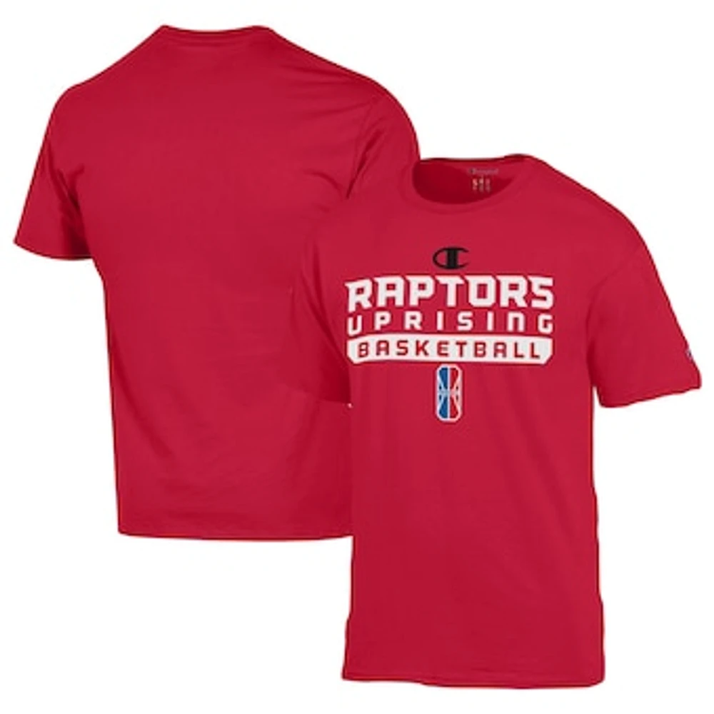 Unisex Champion  Red Raptors Uprising GC On-Court 2K League Authentic Practice T-Shirt