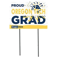 Oregon Tech Hustlin' Owls 18" x 24" Yard Sign