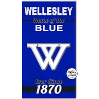 Wellesley Blue 11'' x 20'' Indoor/Outdoor Home Of The Sign