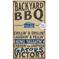 Notre Dame of Maryland Gators 11'' x 20'' Indoor/Outdoor BBQ Sign
