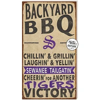 Sewanee Tigers 11'' x 20'' Indoor/Outdoor BBQ Sign