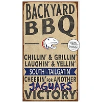 South Alabama Jaguars 11'' x 20'' Indoor/Outdoor BBQ Sign