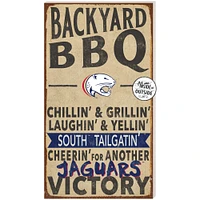 South Alabama Jaguars 11'' x 20'' Indoor/Outdoor BBQ Sign