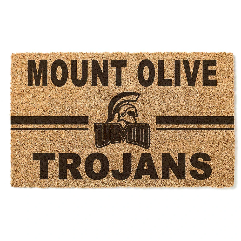 Mount Olive Trojans 18" x 30" Team Logo Doormat