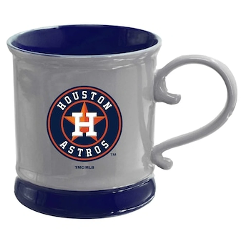 The Memory Company Houston Astros 16oz. Fluted Mug with Swirl Handle