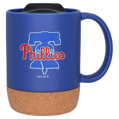 The Memory Company Philadelphia Phillies Cork Bottom Mug with Lid