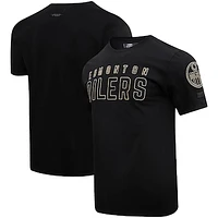 Men's Pro Standard  Black Edmonton Oilers T-Shirt