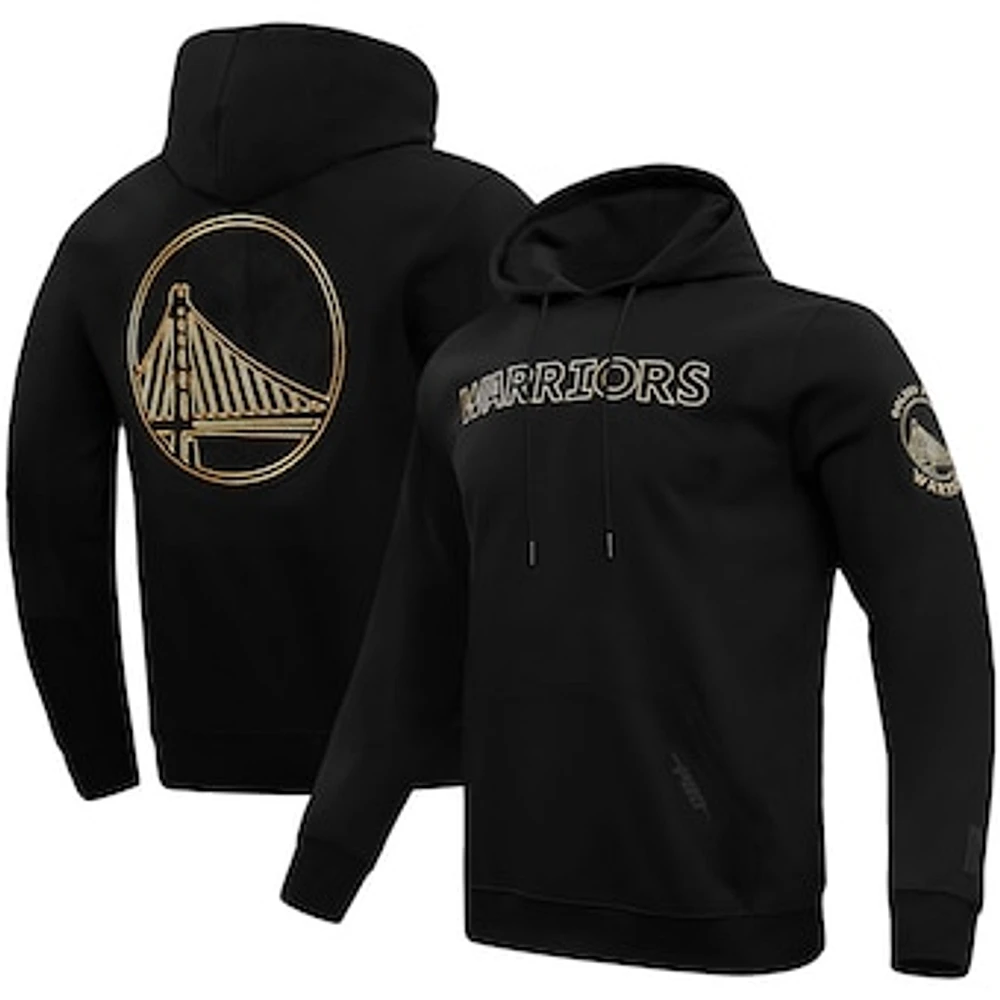 Men's Pro Standard Black Golden State Warriors Pullover Hoodie