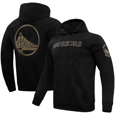 Men's Pro Standard Black Golden State Warriors Pullover Hoodie