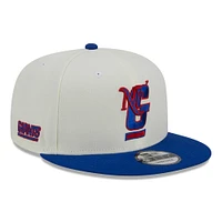 Men's New Era Cream/Royal New York Giants City Originals 9FIFTY Snapback Hat