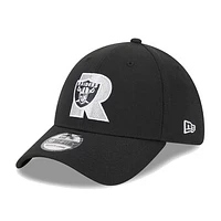 Men's New Era Black Las Vegas Raiders City Originals 39THIRTY Flex Hat