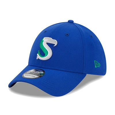 Men's New Era Royal Seattle Seahawks City Originals 39THIRTY Flex Hat