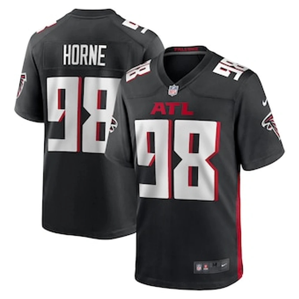 Men's Nike Timmy Horne Black Atlanta Falcons Game Player Jersey